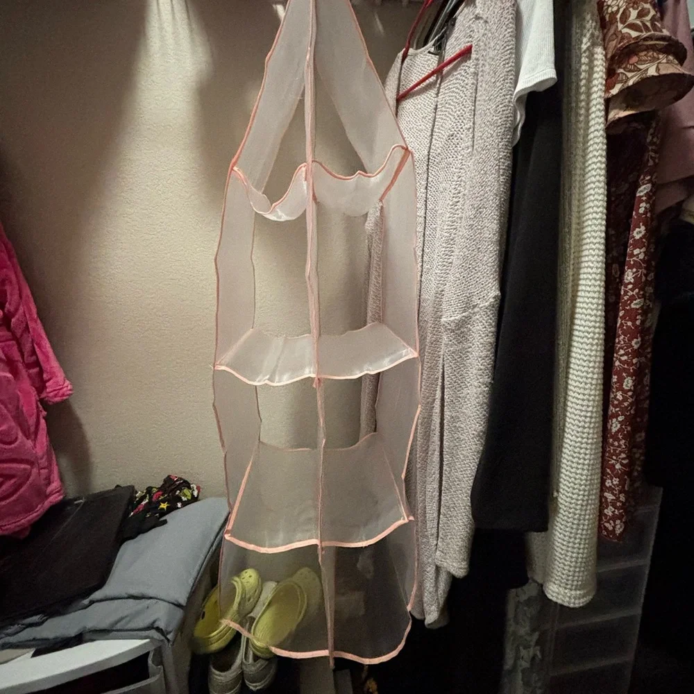 Hanging Pink Storage Organizer